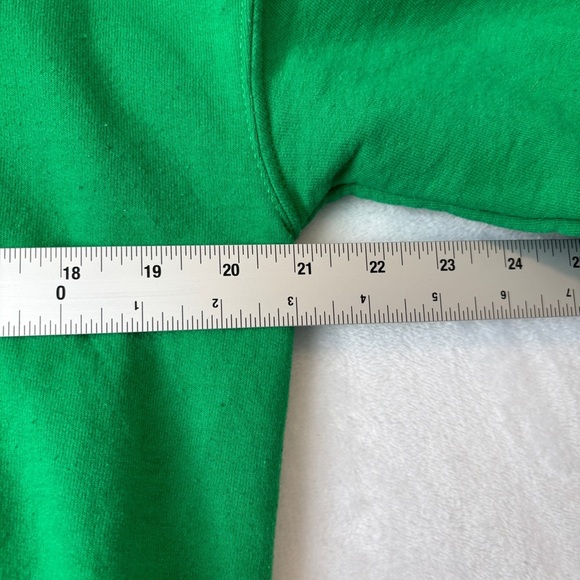 Lonely Ghost Green it’s cool to care crew neck pullover sweatshirt size medium - Picture 7 of 12